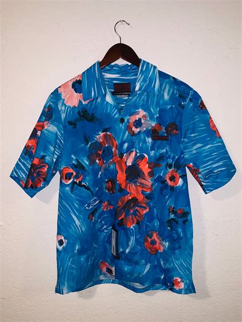 prada camp collar shirt|Prada floral.